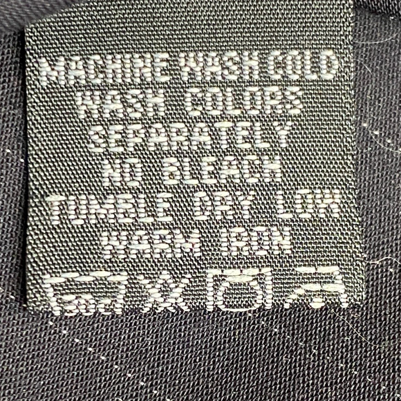 English Laundry Shirt Mens 17.5 Black Pinstriped Button Down Long Sleeve Collar - Picture 14 of 14